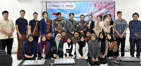 WCAPとインドネシアのSkillNationが主催するIT研修に講師が登壇
