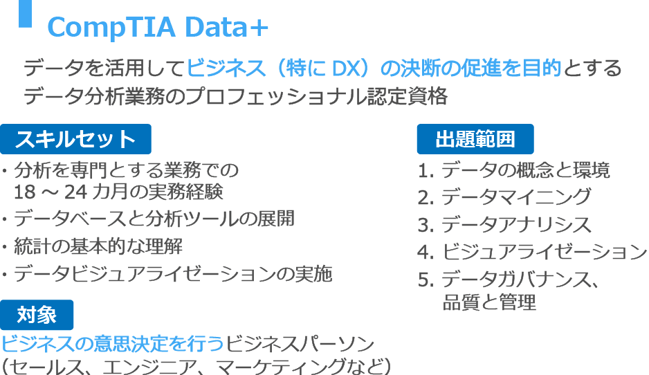 CompTIA認定資格で問うデジタル人材育成とは