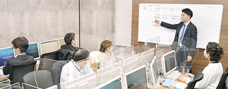 1社型研修にも対応した教室